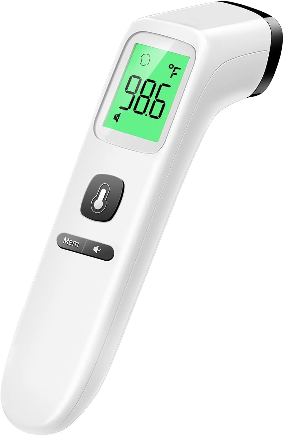 No-Touch Infrared Thermometer - 2-in-1 Forehead & Object Mode with Fever Alarm