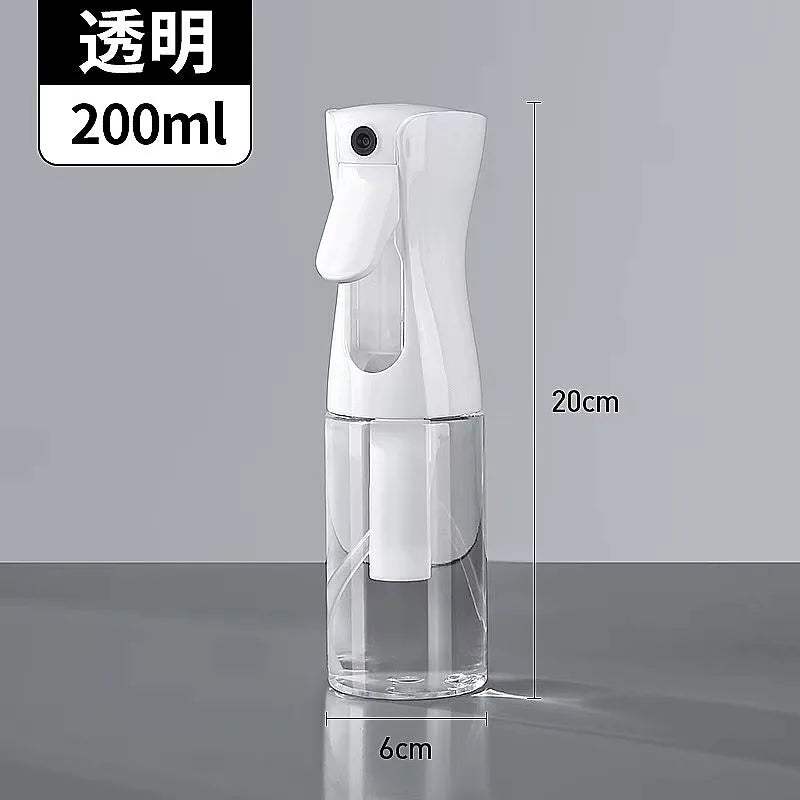 Continuous Mist Water Spray Bottle - Refillable Hair Salon Sprayer (200/300/500ml)