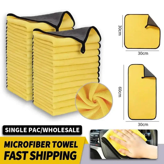 Car Wash Towel - 400GSM Microfiber High Absorption Drying Cloth
