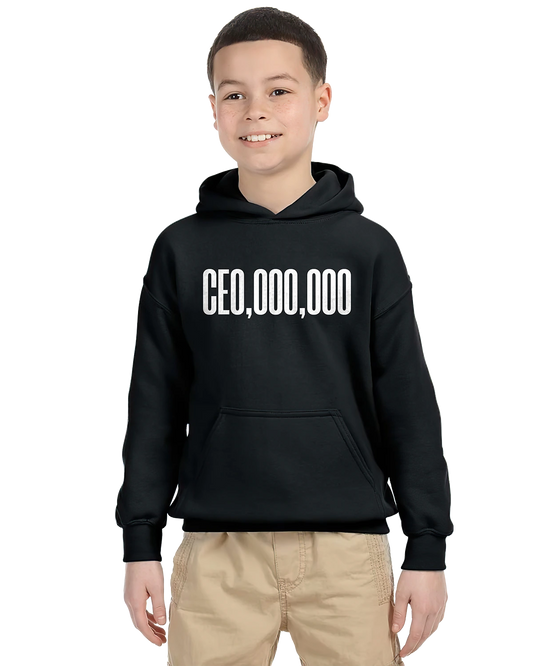 CEO,OOO,OOO  Unisex Kids Hoodie