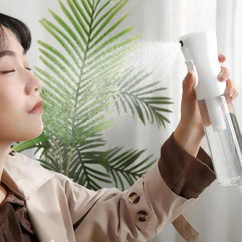 Continuous Mist Water Spray Bottle - Refillable Hair Salon Sprayer (200/300/500ml)